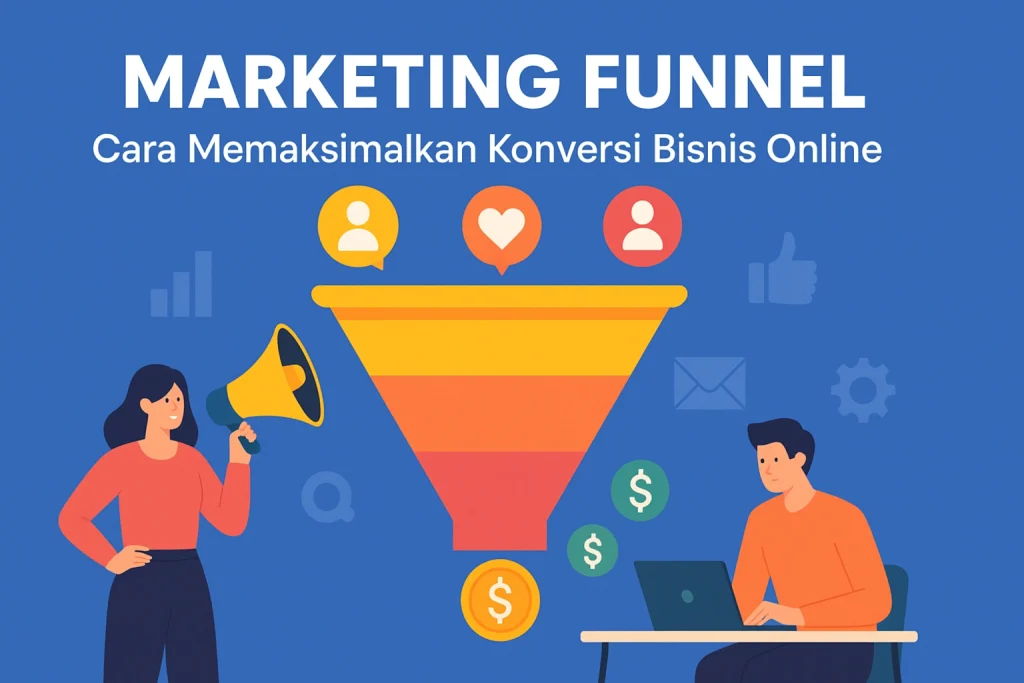 cara maksimalkan marketing funnel