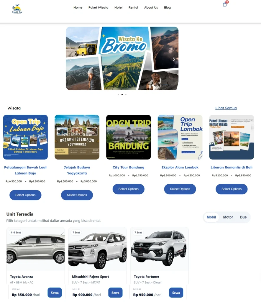 web rental